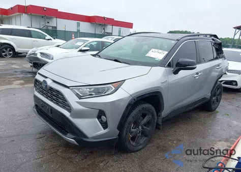 2020 Toyota Rav4 Hybrid Xse из США, поврежденный, VIN JTMEWRFV2LJ048285